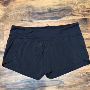 Lululemon Athletica Black Athletic Shorts